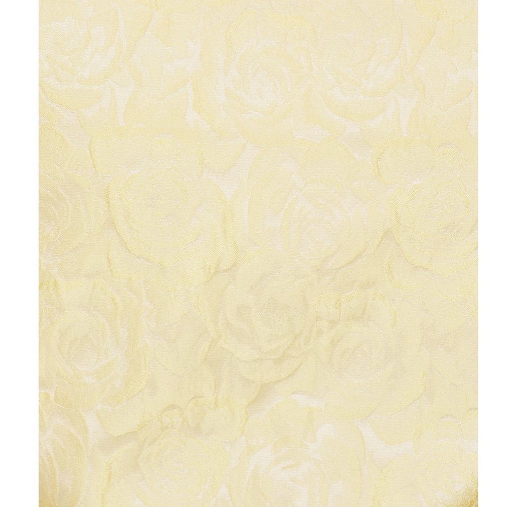 Amanda Upricahrd Yellow Floral Jacquard Dress - Picture 4 of 4